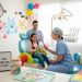 Gentle kids dentistry visit in a child-friendly clinic